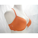 Gilligan O'Malley Front Close Everyday Lace Racerback UW Bra 34D Sunset Orange - Better Bath and Beauty