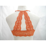 Gilligan O'Malley Front Close Everyday Lace Racerback UW Bra 34DD Sunset Orange - Better Bath and Beauty