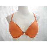 Gilligan O'Malley Front Close Everyday Lace Racerback UW Bra 34DD Sunset Orange - Better Bath and Beauty