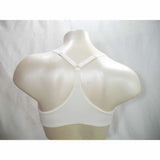Gilligan O'Malley Front Close Everyday Racerback Underwire Bra 34DD White - Better Bath and Beauty
