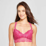 Gilligan & O'Malley Lace Pullover Nursing Wire Free Bralette LARGE Tiarella Rose - Better Bath and Beauty
