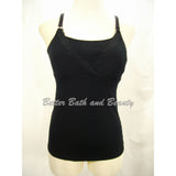 Gilligan & O'Malley Nursing Surplice Cami Camisole with Lace SMALL Black NWT - Better Bath and Beauty