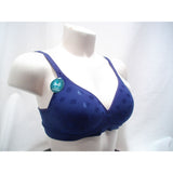Hanes G260 HC80 Barely There 4546 BT54 Wire Free Soft Cup Bra SMALL "In the Navy" DOTS NWT - Better Bath and Beauty