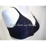 Hanes G260 HC80 Barely There 4546 BT54 Wire Free Soft Cup Bra XL Black DOT NWT - Better Bath and Beauty