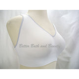Hanes G39H Cozy Racerback Wire Free Bra Size LARGE White - Better Bath and Beauty