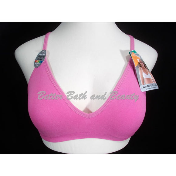 Hanes G795 HCC2 Barely There 4085 ComfortFlex Seamless Wirefree Bra SMALL Pink - Better Bath and Beauty