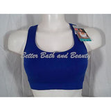 Hanes HC35 Wire Free Sports Bra MEDIUM Water Blue NEW WITH TAGS - Better Bath and Beauty