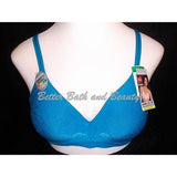 Hanes HC80 Barely There 4546 Wire Free Soft Cup Bra SMALL Turkish Teal NWT - Better Bath and Beauty