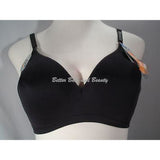 Hanes HC81 Comfort Flex Fit Contour Shaping WireFree Bra SMALL Black NWT - Better Bath and Beauty