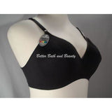 Hanes HC81 Comfort Flex Fit Contour Shaping WireFree Bra XL X-LARGE Black NWT - Better Bath and Beauty