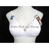 Hanes HC82 G262 Barely There 4028 Wire Free Soft Cup Bra MEDIUM White NWT - Better Bath and Beauty