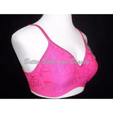 Hanes HC89 Comfort Flex Fit Comfort Support WireFree Bra LARGE Fuschia Pink NWT - Better Bath and Beauty