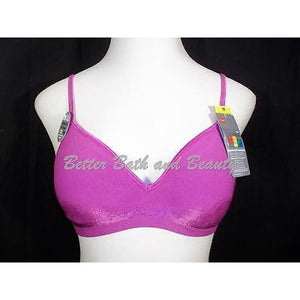Hanes HC89 Comfort Flex Fit Comfort Support WireFree Bra SMALL Cactus Flower NWT - Better Bath and Beauty