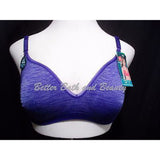 Hanes HCC2 ComfortFlex Seamless Wirefree Bra SMALL Blue NWT - Better Bath and Beauty