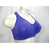 Hanes HCH6 ComfortFlex Fit Get Cozy Racerback Wire Free Bra LARGE Clematis Blue - Better Bath and Beauty