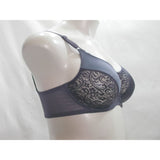 Hanes Her Way G274 Lace Divided Cup Underwire Bra 36D Gray - Better Bath and Beauty