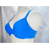 Hanes HU02 HP02 Ultimate T-Shirt Soft Underwire Bra 34C Blue NWT - Better Bath and Beauty