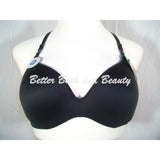 Hanes HU06 HC01 Barely There 4104 Invisible Look Convertible UW Bra 34D Black - Better Bath and Beauty
