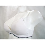 Hanes HU47 Cotton Stretch Wire Free T-Shirt Bra LARGE White & Black NWT - Better Bath and Beauty