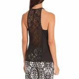 In Bloom by Jonquil Konya Lace Racerback Camisole SIZE XS X-SMALL Black NWT - Better Bath and Beauty