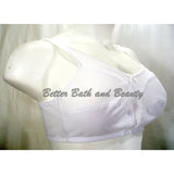 Instant Shaping 100% Cotton Wire Free Bra 42B White - Better Bath and Beauty