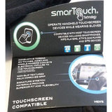 Isotonoer MEN SmarTouch Touch Screen Compatible Gloves Third Finger LARGE Black - Better Bath and Beauty