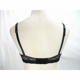 Jezebel 10027 Marni Diamond Mesh Unlined UW Bra 36D Black - Better Bath and Beauty