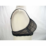 Jezebel 10027 Marni Diamond Mesh Unlined UW Bra 36D Black - Better Bath and Beauty