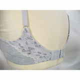 Le Mystere 8235 Comfort Chic Balconette UW Bra 32C Heather Gray NWT - Better Bath and Beauty