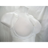 Leading Lady 406 Molded Seamless Lace Trimmed Underwire Nursing Bra 38D White - Better Bath and Beauty