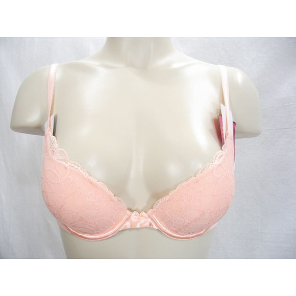 Lily of France 2131101 Soiree Extreme Ego Boost Tailored UW Bra 32A Peach NWT - Better Bath and Beauty