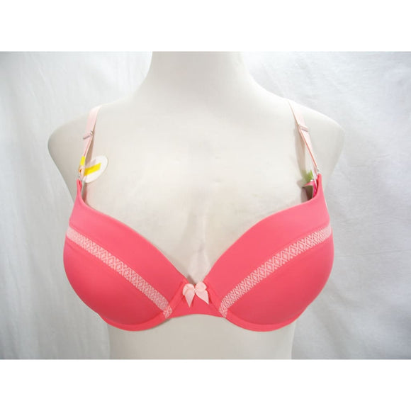Lily of France 2131101 Soiree Extreme Ego Boost Tailored UW Bra 36C Pink Taffy - Better Bath and Beauty
