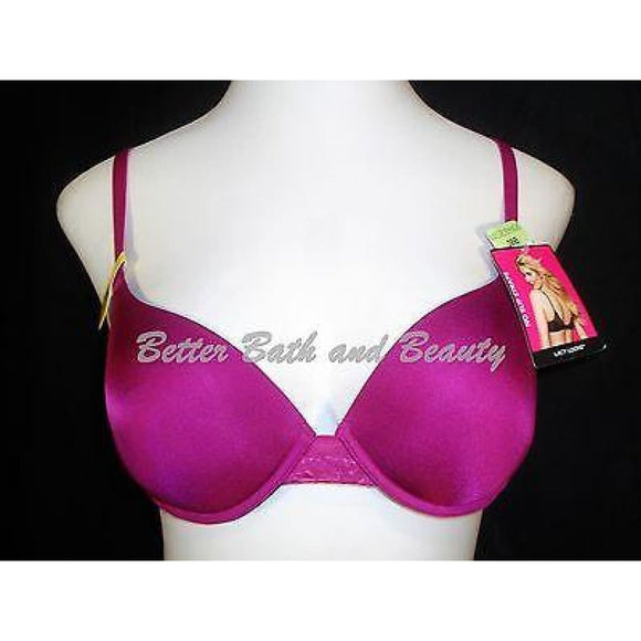 Lily of France 2175175 Extreme Lacy Looks Push Up Underwire Bra 34B Pink NWT - Better Bath and Beauty