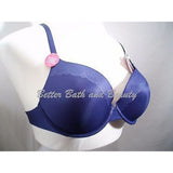 Lily of France 2175300 Smooth & Sleek Push Up Underwire Bra 34A Navy Blue NWT - Better Bath and Beauty