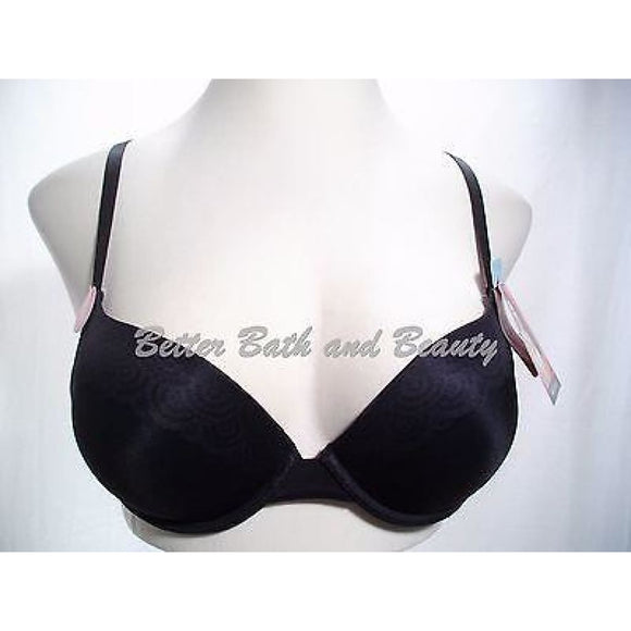 Lily of France 2175300 Smooth & Sleek Push Up Underwire Bra 36C Black NWT - Better Bath and Beauty