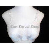 Lilyette 811 Satin & Lace Divided Cup Underwire Bra 34D Ivory - Better Bath and Beauty