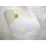 Loving Moments L345 Maternity Wire Free Nursing Bra with Full Sling LARGE White NWT - Better Bath and Beauty
