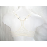 Maidenform 7112 Front Close Lace Trim Underwire Bra 38C Ivory with Nude Dots - Better Bath and Beauty