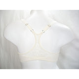 Maidenform 7112 Front Close Lace Trim Underwire Bra 38D Ivory with Nude Dots - Better Bath and Beauty