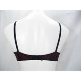 Maidenform 7959 One Fabulous Fit Demi Underwire Bra 34B Black with Red Dots - Better Bath and Beauty