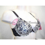 Maidenform 9139 One Fab Fit Decadence Lace Underwire Bra 38D Black Animal Print - Better Bath and Beauty