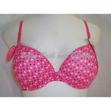 Maidenform 9279 Cotton Signature Push Up Underwire Bra 34C Pink Dots NWT DISCONTINUED - Better Bath and Beauty