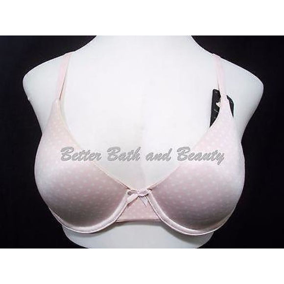 Maidenform 9402 09402 Comfort Devotion Demi Underwire Bra 36B Pink with White Dots NWT - Better Bath and Beauty