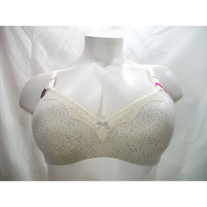 Maidenform 9456 Comfort Devotion Ultimate Wire Free with Lift Bra 38C Silver Lynx Print - Better Bath and Beauty