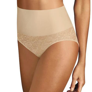 Maidenform DM0051 Shapewear Tame Your Tummy Brief LARGE Nude Lace NWT - Better Bath and Beauty