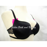 Maidenform Self Expressions 6660 Push Up and In Underwire Bra 36B Black - Better Bath and Beauty