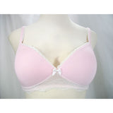 Marie Meili MMA15P2634 Becky Curves Temption Lace Trimmed Modal Wire Free Bra 32D Pink NWT - Better Bath and Beauty