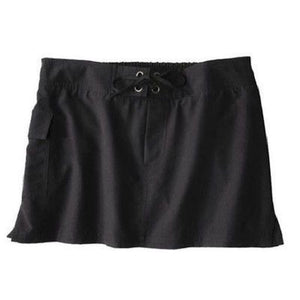 Merona PLUS SIZE Supplex Board Skirt Swim Suit COVER UP Size 24W/26W Black NWT - Better Bath and Beauty