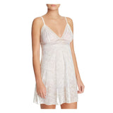 Natori Floral Trellis Lace Chemise SMALL White NWT - Better Bath and Beauty