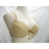 No Boundaries Brushed Suede Lazer Strap Suede-Like Underwire Padded Bra 36C Nude NWT - Better Bath and Beauty